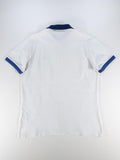POLO FRED PERRY BLANCO Y AZUL TALLA M