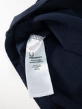 POLO FRED PERRY NEGRO CON TIPPINGS ROJO Y BLANCO TALLA M
