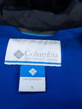 CHAQUETA TÉCNICA / IMPERMEABLE COLUMBIA OMNI-TECH AZUL TALLA S