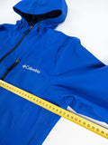 CHAQUETA TÉCNICA / IMPERMEABLE COLUMBIA OMNI-TECH AZUL TALLA S