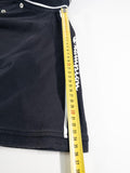 POLO DE MANGA CORTA CHAMPION NEGRO CON BANDAS LOGO - TALLA L (GRANDE)