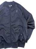 CHAQUETA ADIDAS NEGRA SATINADA TALLA M