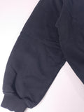 SUDADERA RETRO ADIDAS NEGRA Y BLANCA TALLA S