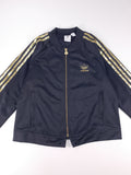 CHAQUETA ADIDAS x SHELL NEGRA Y DORADA TALLA S