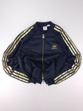 CHAQUETA ADIDAS x SHELL NEGRA Y DORADA TALLA S