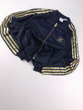 CHAQUETA ADIDAS x SHELL NEGRA Y DORADA TALLA S