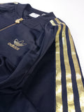 CHAQUETA ADIDAS x SHELL NEGRA Y DORADA TALLA S