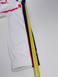CHAQUETA RETRO UMBRO BLANCA, AZUL Y ROJA TALLA S OVERSIZE