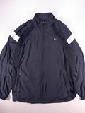 CORTAVIENTOS NIKE NEGRO Y BLANCO TALLA XXL