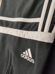 Pantalón Adidas Challenger - Negro con franjas blancas - Talla M