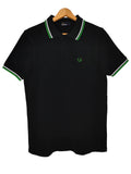 Polo Fred Perry negro talla L