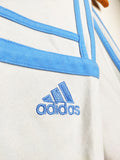 Pantalón Adidas Challenger Blanco - Bandas Azules -logo Adidas