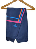 Pantalón Adidas Challenger - Azul marino franjas multicolor - Talla M