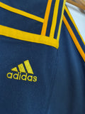 Pantalón Adidas Challenger - Azul Marino franjas naranjas - Talla M