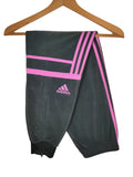 Pantalón Adidas Challenger mujer - Gris franjas rosas - Talla M