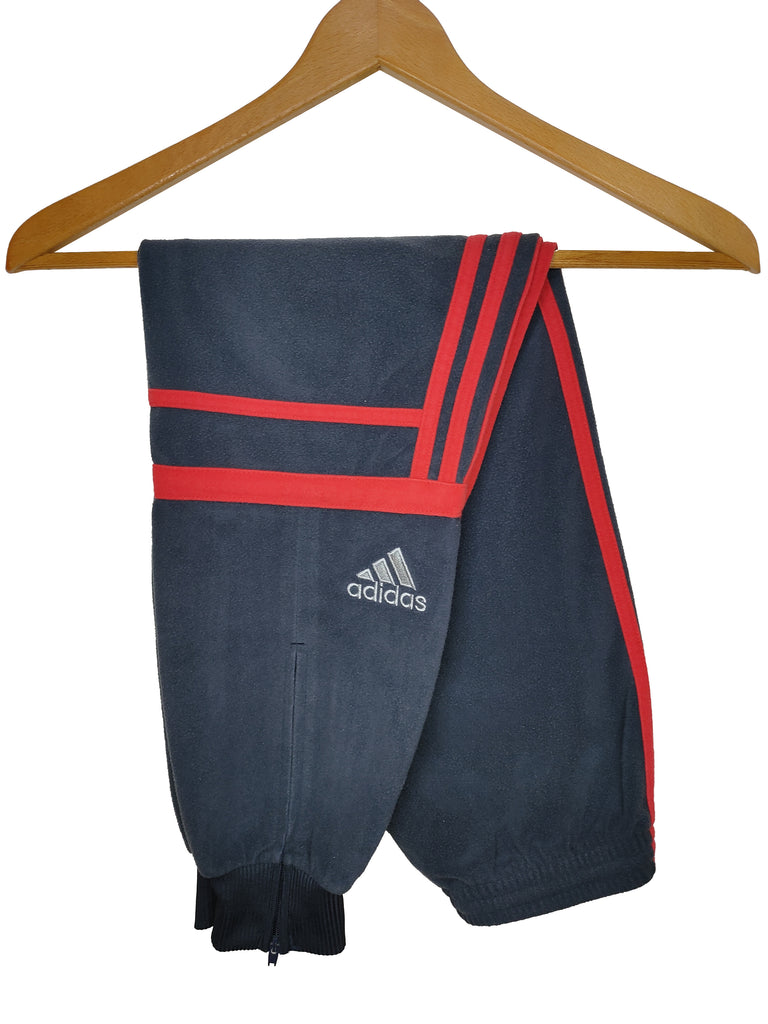 Pantalón Adidas Challenger Negro Bandas Azules Talla S