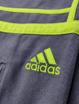 Pantalón Adidas Challenger - Azul Marino con franjas verdes - Talla M/L