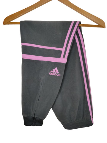 Pantalón Adidas Challenger - Negro franja rosa - Talla M