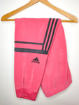 Pantalón Adidas Challenger - Rosa franjas negras - Talla M