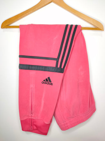 Pantalón Adidas Challenger - Rosa franjas negras - Talla M