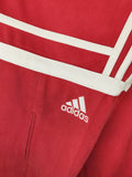 Pantalón Adidas Challenger - Rojo franjas blancas - Talla S/M