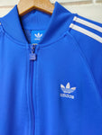 Chaqueta Adidas Azul rayas Blancas - Talla M