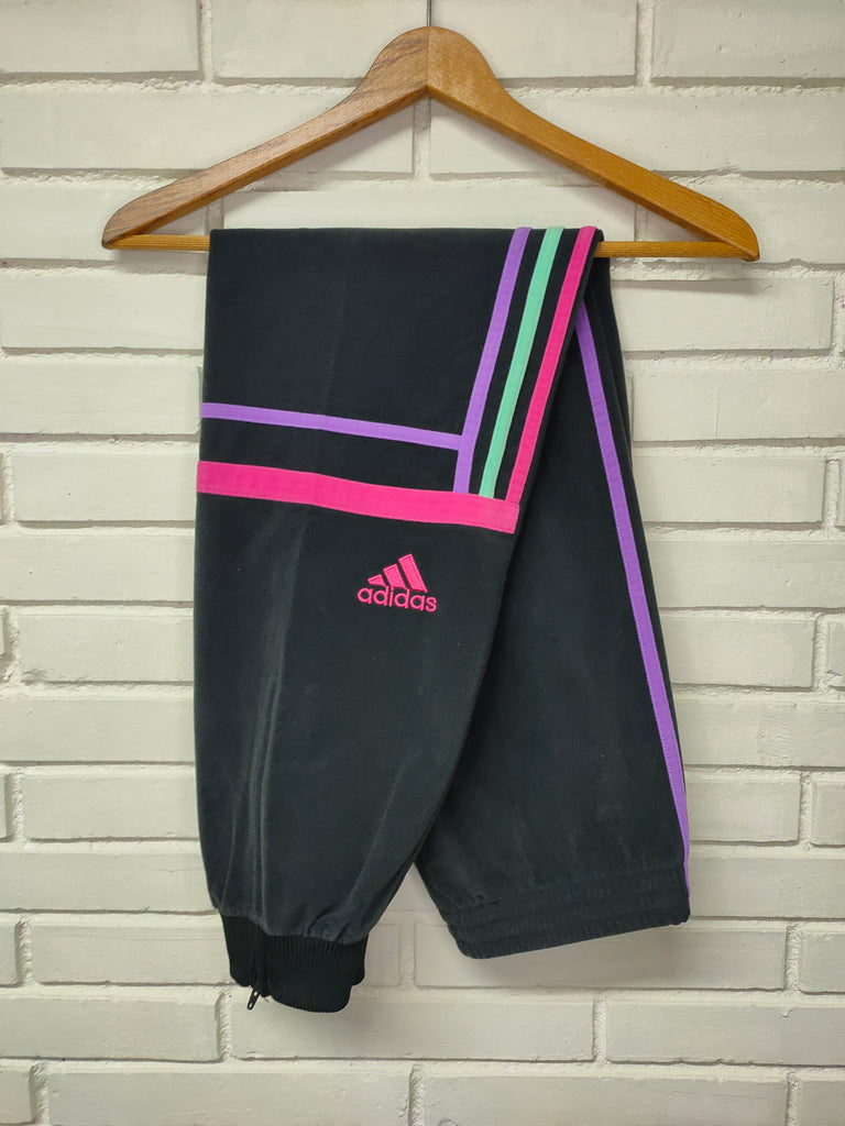 Pantalón Adidas Challenger Negro Bandas Tricolor Talla M