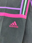 Pantalón Adidas Challenger Negro - Bandas Tricolor - Talla M