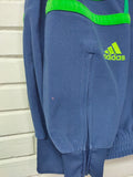 Pantalón Adidas Challenger Azul Marino - Bandas Verdes tricolor - Talla L
