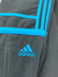 Pantalón Adidas Challenger Negro - Bandas Azules - Talla S/M