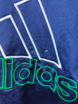 Chaqueta de chándal ADIDAS azul, blanco y verde - Talla M