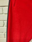 Pantalón Adidas Challenger Rojo - Bandas Grises - Talla M/L