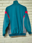 CHAQUETA DE CHÁNDAL ADIDAS CHALLENGER VERDE Y GRIS - TALLA L
