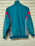 CHAQUETA DE CHÁNDAL ADIDAS CHALLENGER VERDE Y GRIS - TALLA L