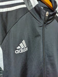 CHAQUETA DE CHÁNDAL ADIDAS NEGRO Y BLANCO - TALLA L