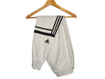 PANTALÓN ADIDAS CHALLENGER BLANCO - BANDAS NEGRAS - TALLA M/L