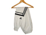 PANTALÓN ADIDAS CHALLENGER BLANCO - BANDAS NEGRAS - TALLA M/L