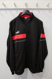 Chaqueta de chándal Puma  negra - roja XXL