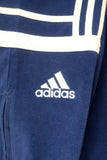 Pantalón Adidas Challenger Azul Marino - Bandas Blancas - Talla L