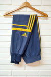 Pantalón Adidas Challenger Azul Marino - Bandas Naranjas - Talla S/M