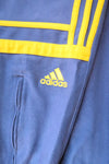 Pantalón Adidas Challenger Azul Marino - Bandas Naranjas - Talla S/M