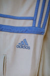Pantalón Adidas Challenger Gris - Bandas Azules - Talla M/L