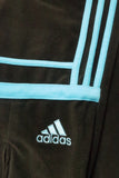 Pantalón Adidas Challenger Negro - Bandas Azul turquesa - Talla M